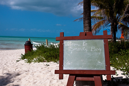 serenity bay, castaway cay