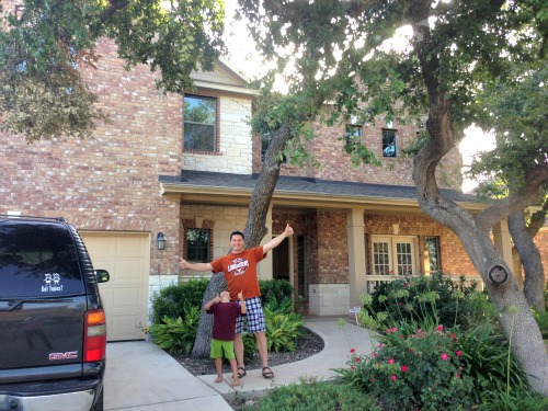 first look at our new home