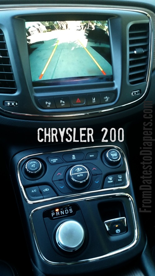 luxury and affordability {chrysler 200s review} from dates to diapers™ Chrysler 200s reverse camera luxury and affordability {chrysler 200s review} from dates to diapers™